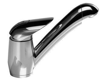 Reich el-vandhane med blandingsbatteri, Pelikan, krom, Ø 33 mm