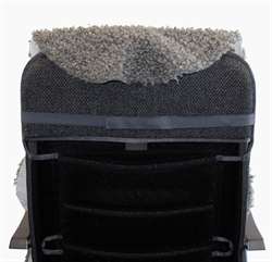 Royal Camping "Pelsskind" hynde grå