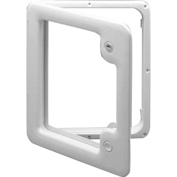 Serviceklap 385 x 335 mm Thetford 3 hvid