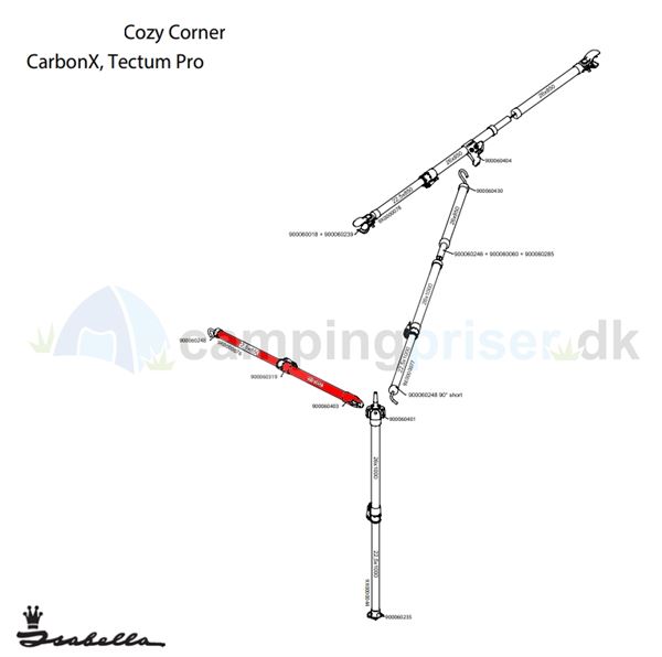 Isabella overligger til side til Isabella Cosy Corner i CarbonX