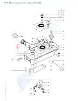 Thetford toilet C2 - C3 - C4