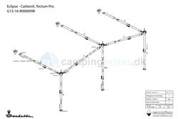 Isabella stel til Frontsolsejl Isabella Eclipse G13 - 16 2019