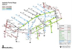 Isabella G20-21 MegaFrame stel til Penta - kasse C3