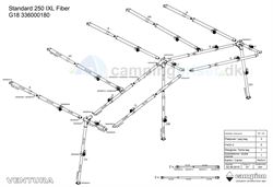 Isabella komplet stel G18 til Ventura D250 i IXL fiber