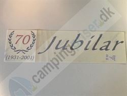 Logo 70 års Jubilar Dethleffs Klistermærke
