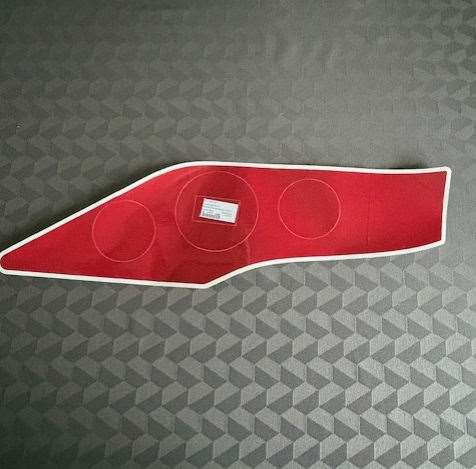 Klistermærke Sunlight MC T 69 L til Højre baglygter.