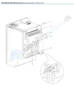 Tændboksmodul til køleskab Thetford N 80 - N97 - N100 - N115