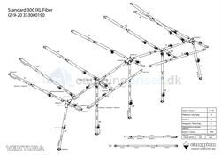 Isabella komplet stel G19-20 til Ventura D300 i IXL fiber