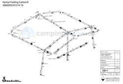 Isabella G14-16 CarbonX stel til Hymer Feeling