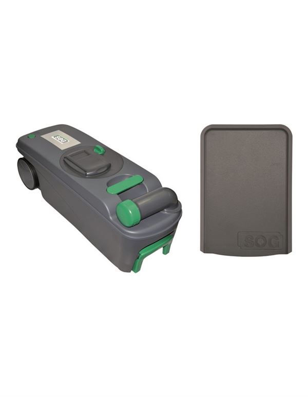 Ventilatorkit SOG Type D Thetford toilet C402, C403L og C402X, mørkegrå