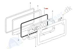 Thetford Serviceklap model 4 pakning
