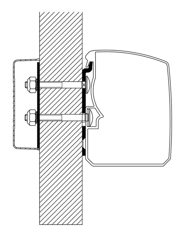 Thule Beslag for vægmontering 3200