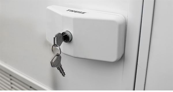 Dørsikring "Thule Door Lock" til montering på væggen - dørlås