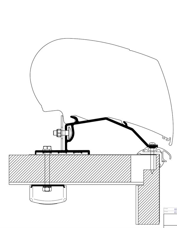 Thule Monteringsbeslag for tagmarkise