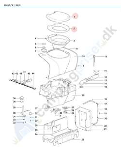 Thetford toilet C502 C-C502 X