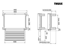 Trappetrin "Thule Slide-Out" 400