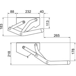 Trappetrin "Thule Step" 12V 460