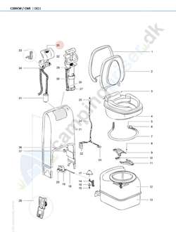 Thetford toilet C200 CWE