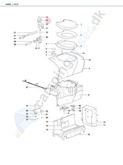 Thetford toilet C503 L