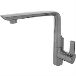 Comet Modena mix blandingsbatteri til varmt og koldt vand til køkken. farve krom/hvid