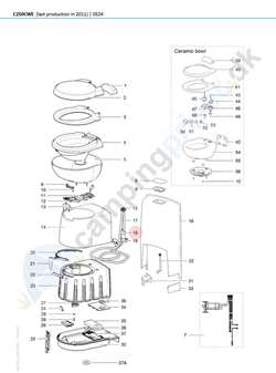 Thetford toilet C250