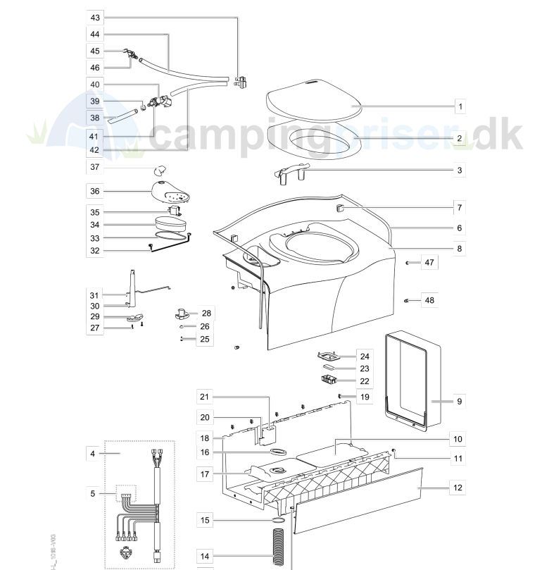 Campingpriser.dk Kontaktsæt Thetford toilet