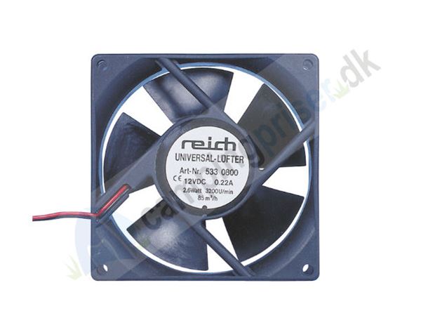 Reich Ventilator køleskab universal 12V