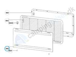 Vinterafdækning Dometic køleskab L330 