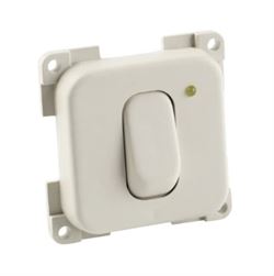 Vippekontakt 12V/120W med LED