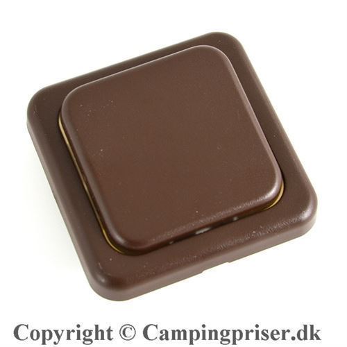 Vippekontakt 230V Brun