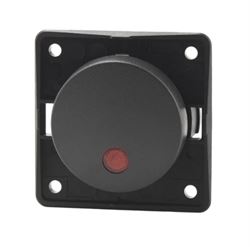 Vippekontakt med lys 230V antrazit Berker