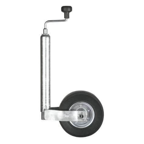 Winterhoff næsehjul med gummihjul 48 mm stamme