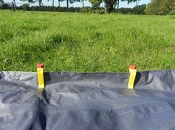 Wurmi vandstop clips til gulvtæppe