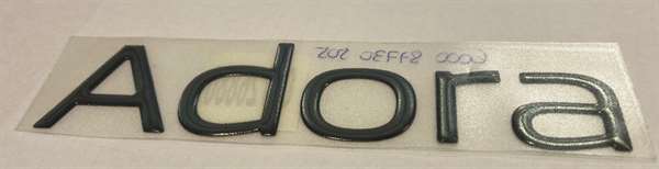 Klistermærke - til Adria Adora 2021