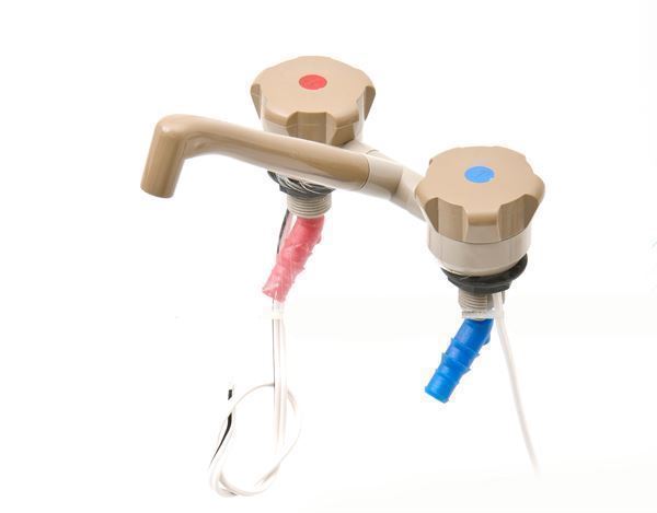 Blandingsbatteri "Comet Novo Super Beige/Brun" 12V