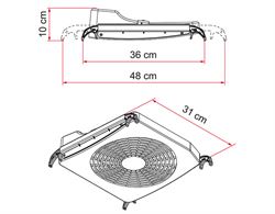 Fiamma Turbo-Kit ventilator