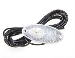 Frontlygte Oval LED Hella