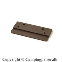 Glider til køleskabsdør, plast. Mål: 60 x 30 x 3 mm.