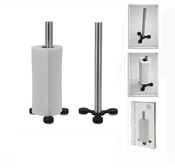 Køkkenrulleholder med sugekop