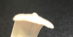 Indlægsbånd til teltskinne -  PVC Hvid Kabe