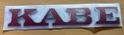 Logo Kabe - klistermærke