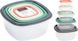 Opbevaringsboks 5 stk. til madvarer