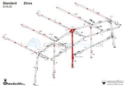 Isabella ben G19-22 (250-300) Zinox CM stang