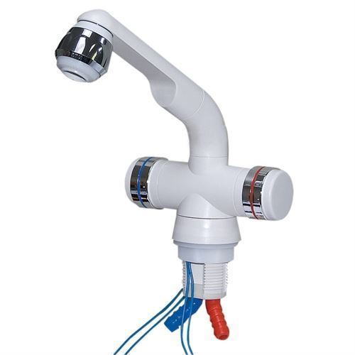 Blandingsbatteri, hvid/sølv, Ø 26 mm vandhane